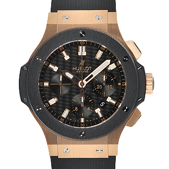 HUBLOT ウブロ ビッグバン コピー 301.PM.1780.RX エボリューション ゴールド クロノグラフ ブラック